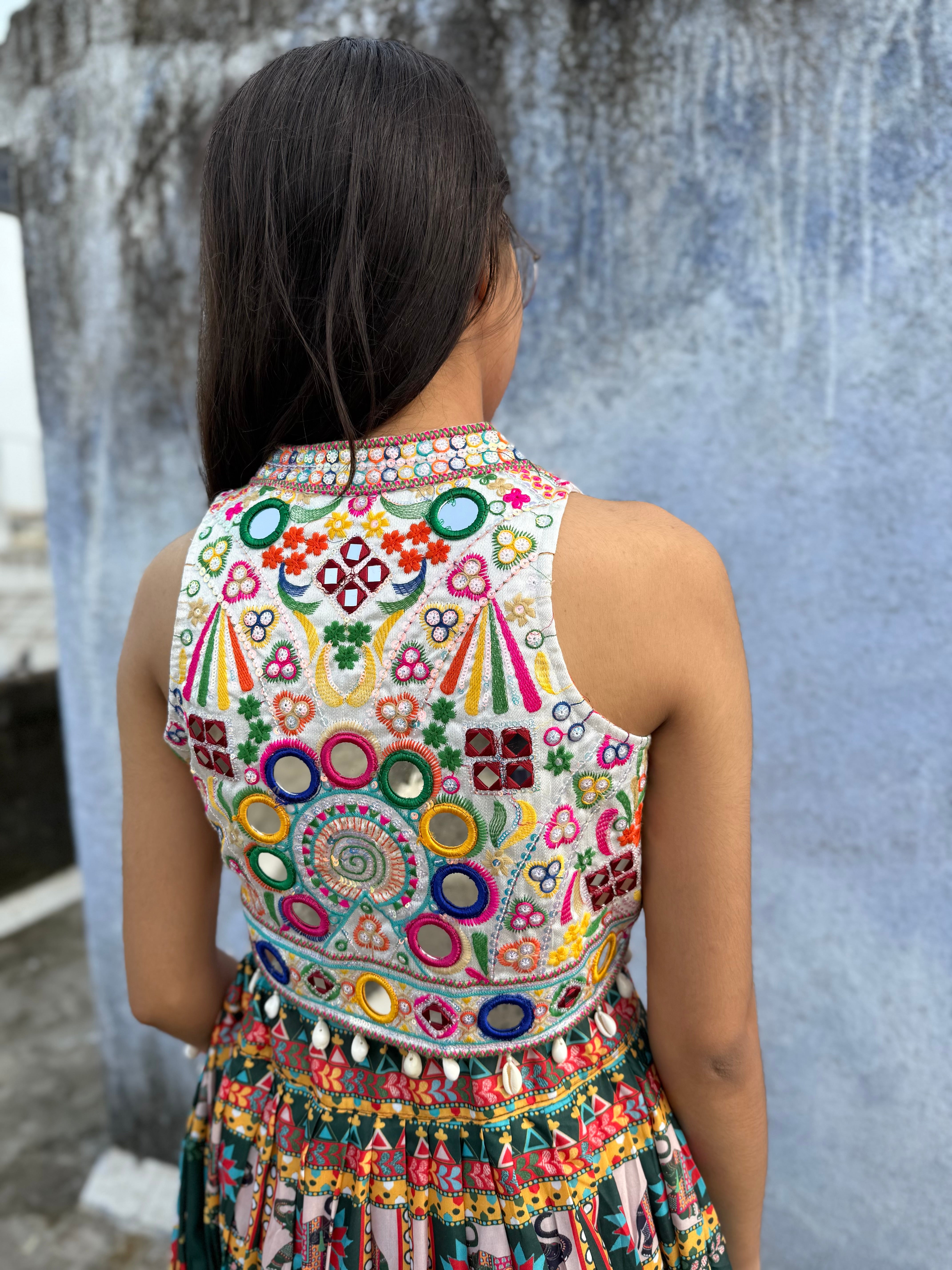 KANCHI- Mirror work blouse ✨