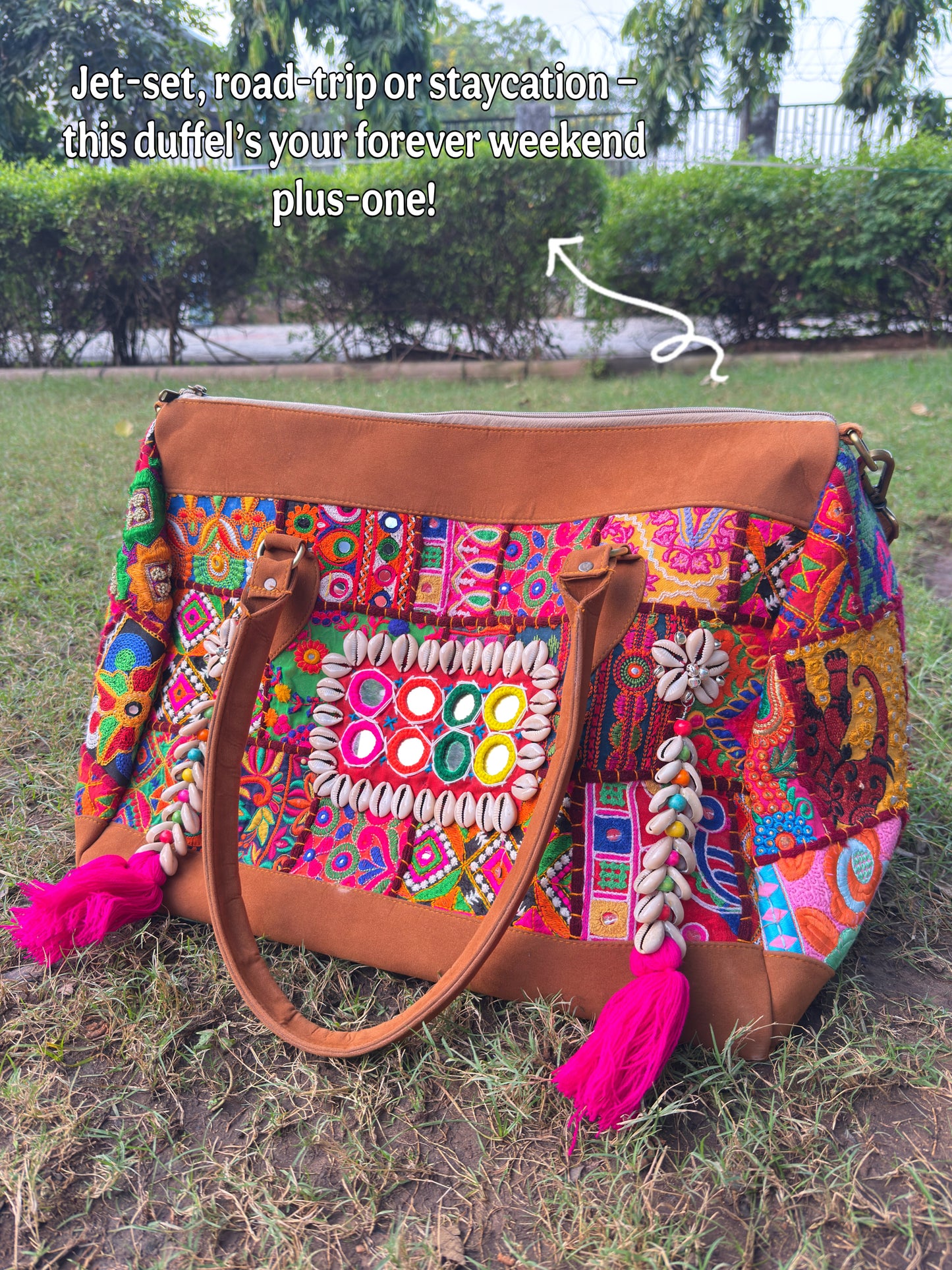 THE BOHO GETAWAY - DUFFLE BAG ✨