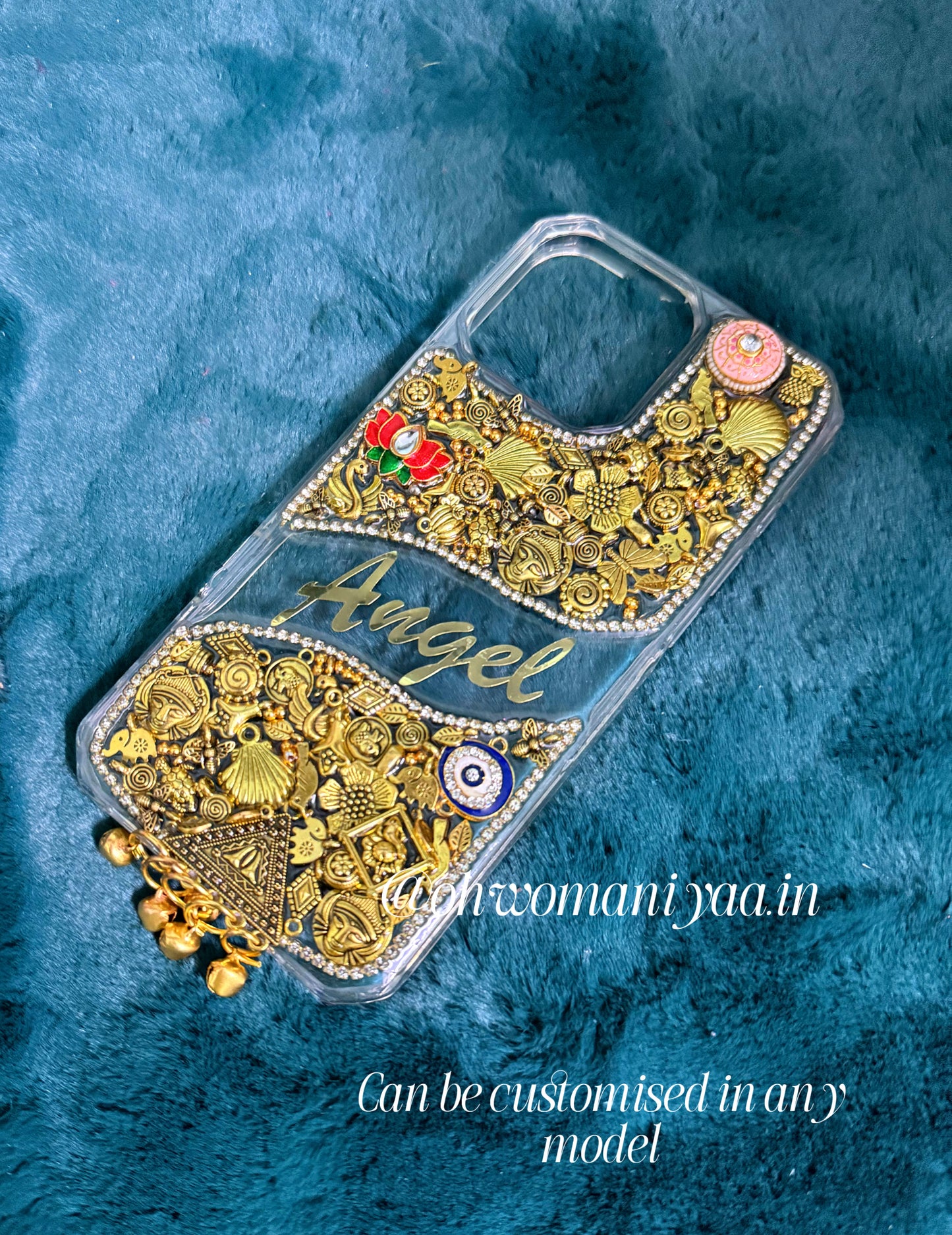 BOHEMIAN CHARM- Customised Name phone covers ✨