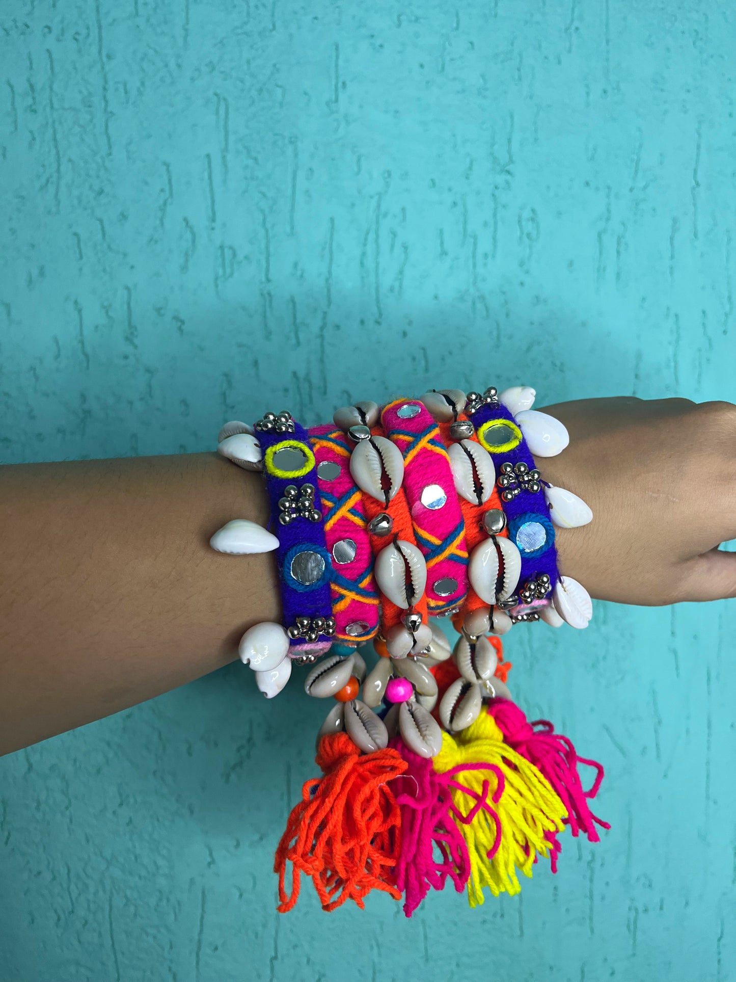 Boho-Raani bangles🪞 (set of 6 adjustable)