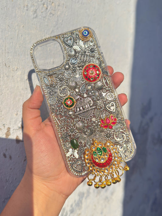 RAHA ETHNIC PHONE CASE / COVER with waist hook / juda