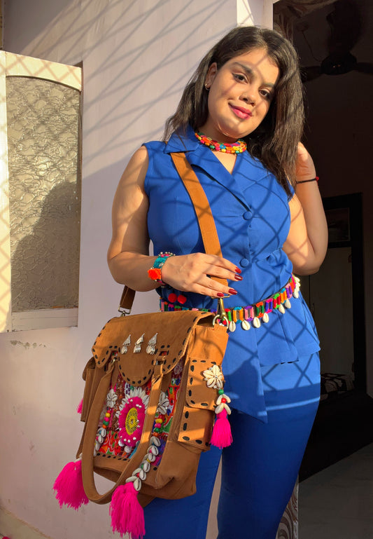 Muskan - GIRLBOSS BOHO BOX TOTE BAG 🪷💼