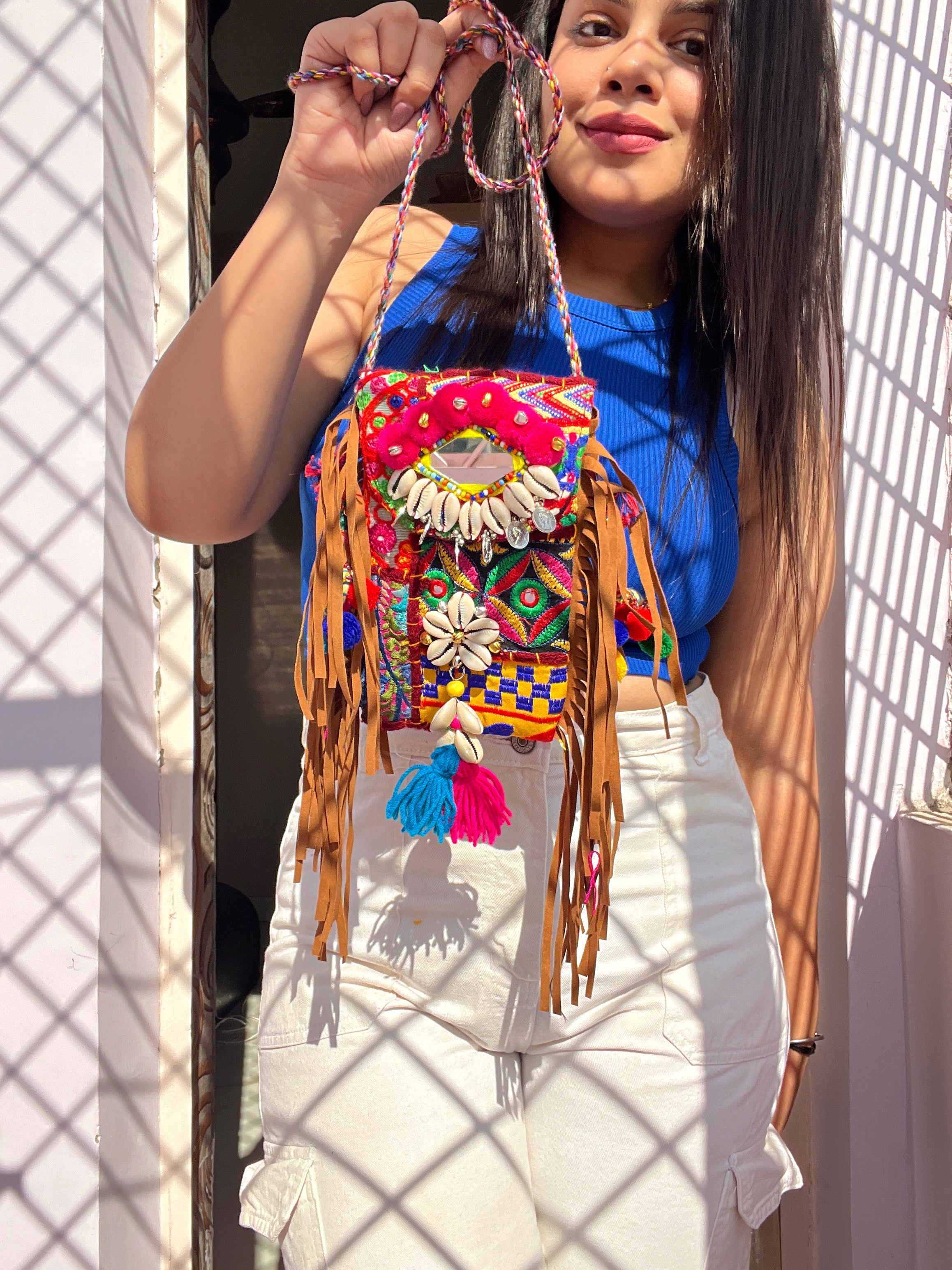 TANYA- Boho phone sling