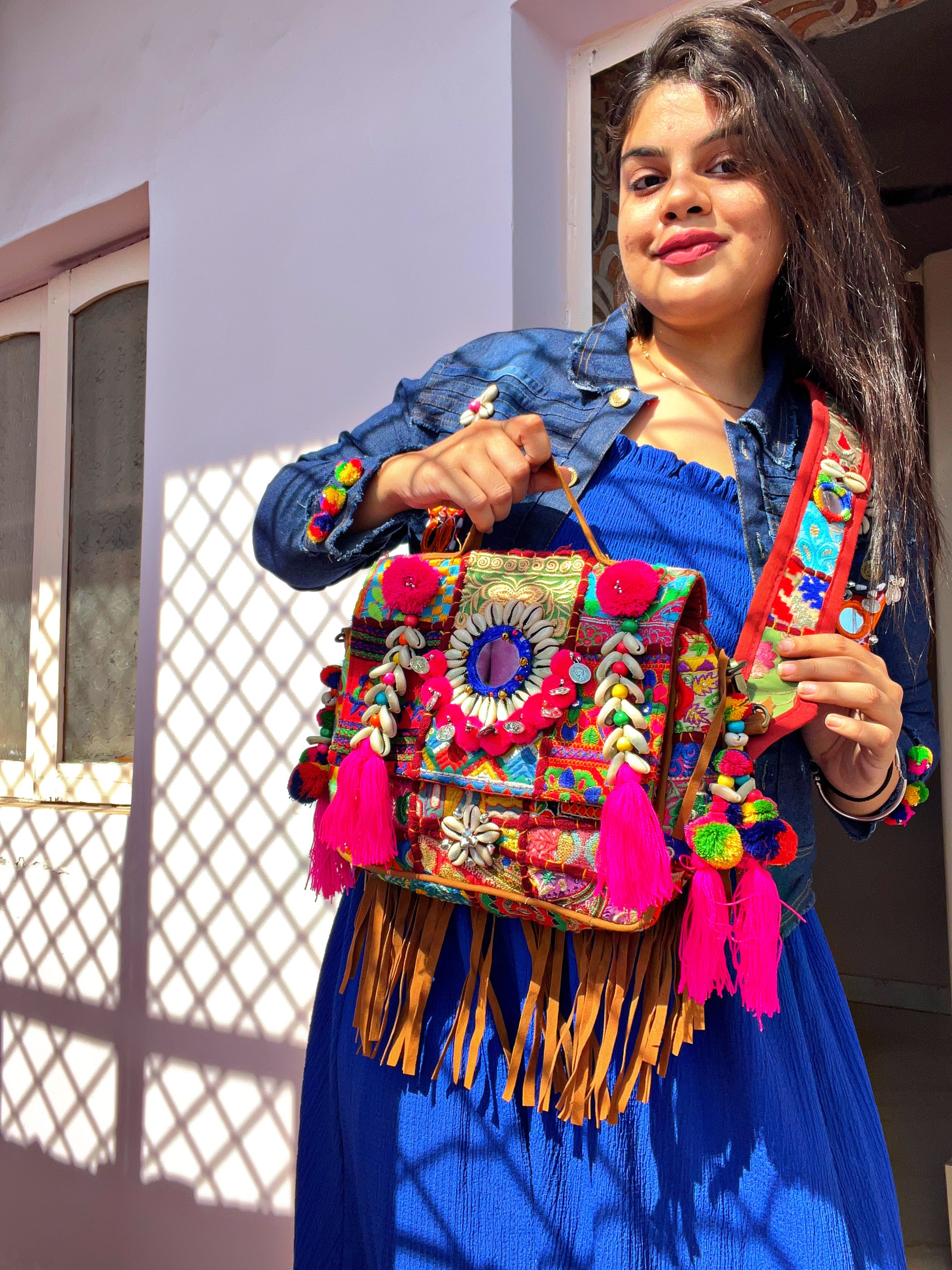 MEHER BOHO SLING BAG π·