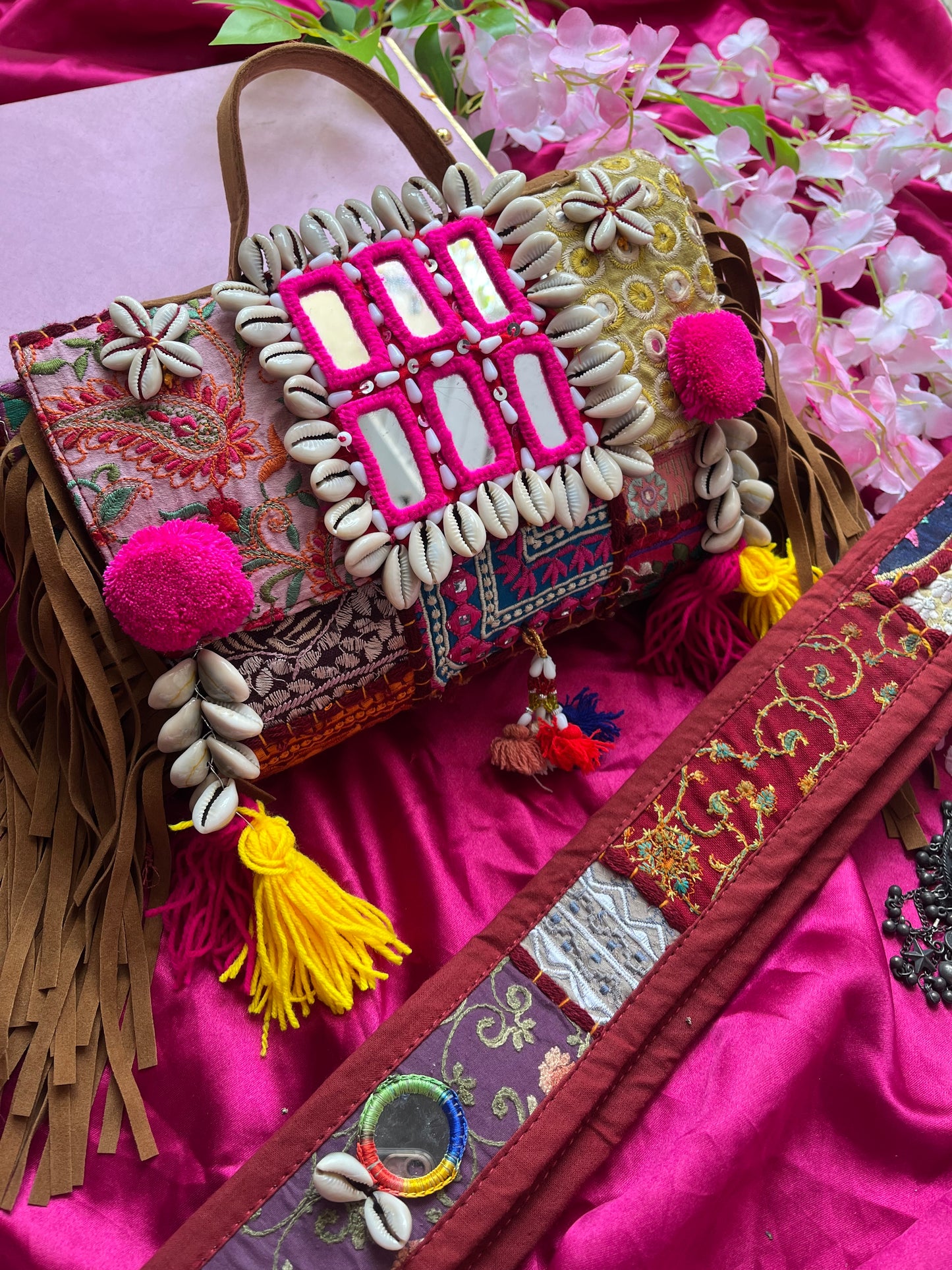 Alia Mirror Boho bag