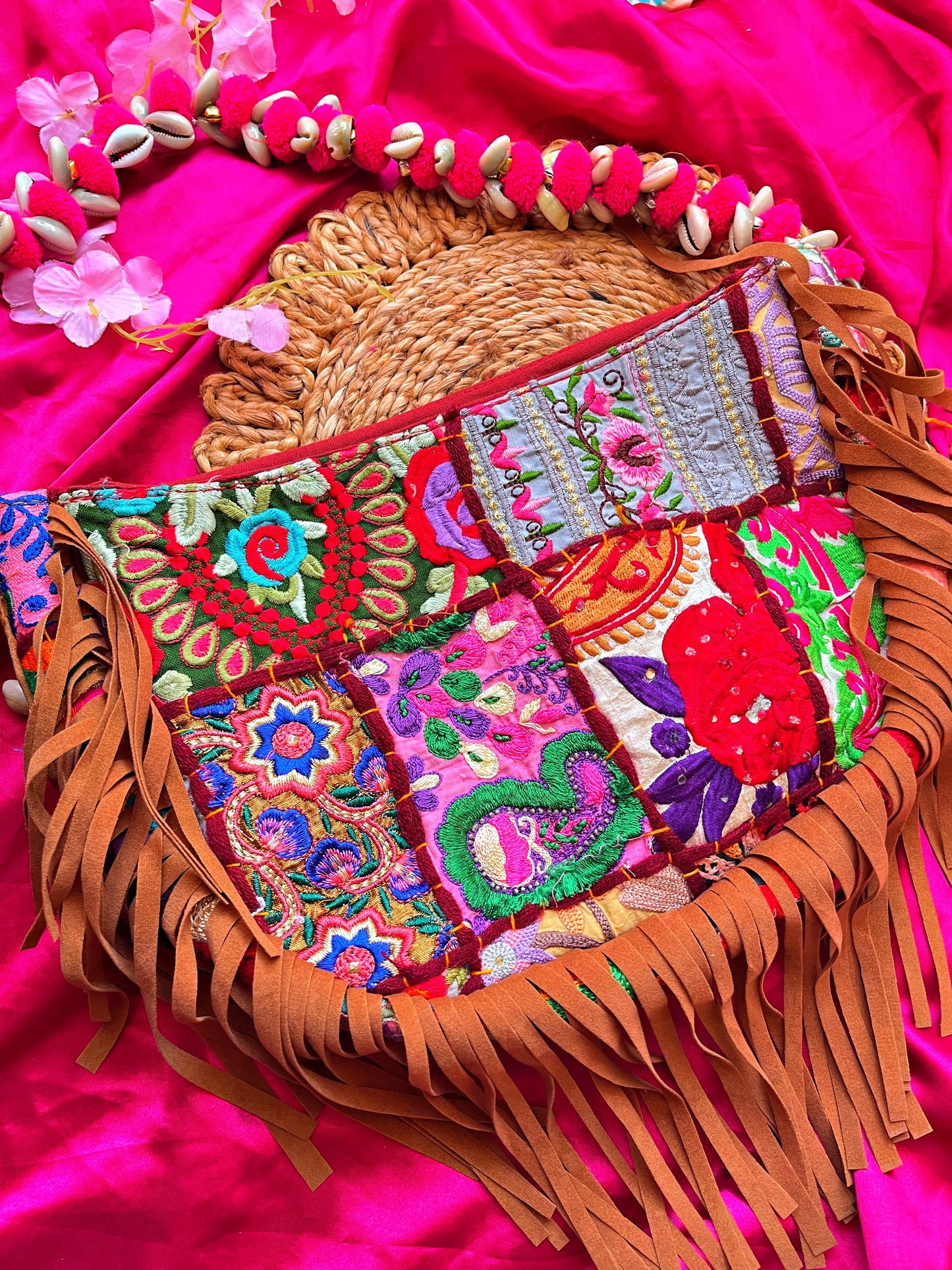 MORNI MOON SHAPED BOHO BAG