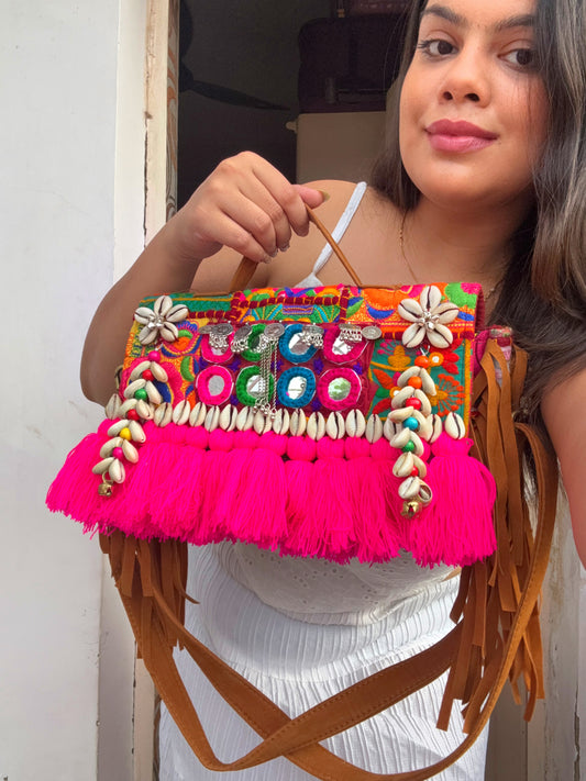 Moksha- BOHO CLUTCH BAG