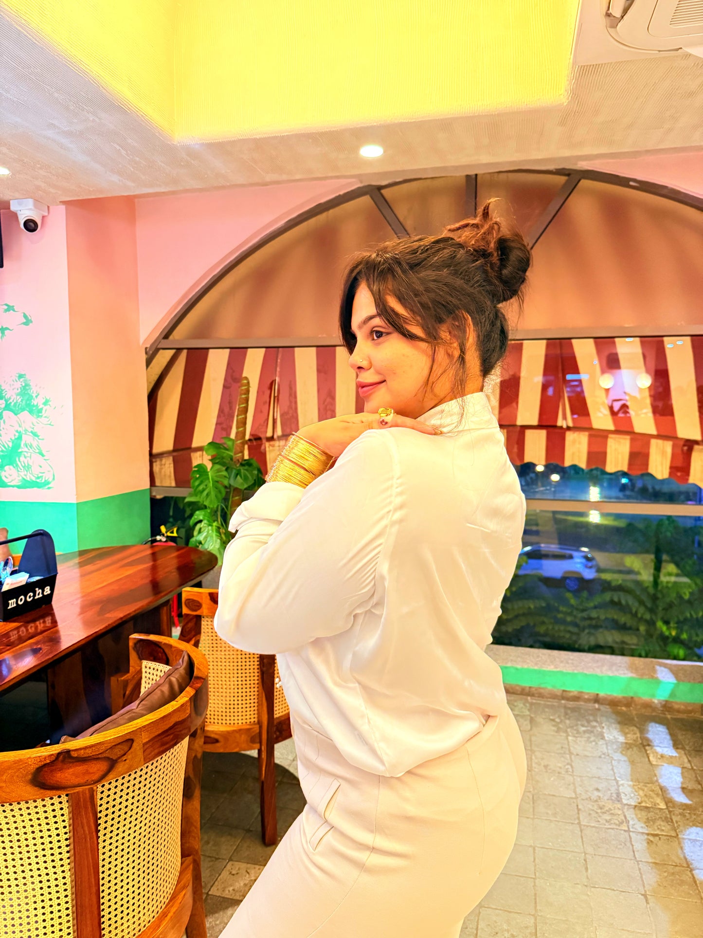 NO NAZAR - EVIL EYE ELEGANZA BEADED SHIRT 🧿🪬