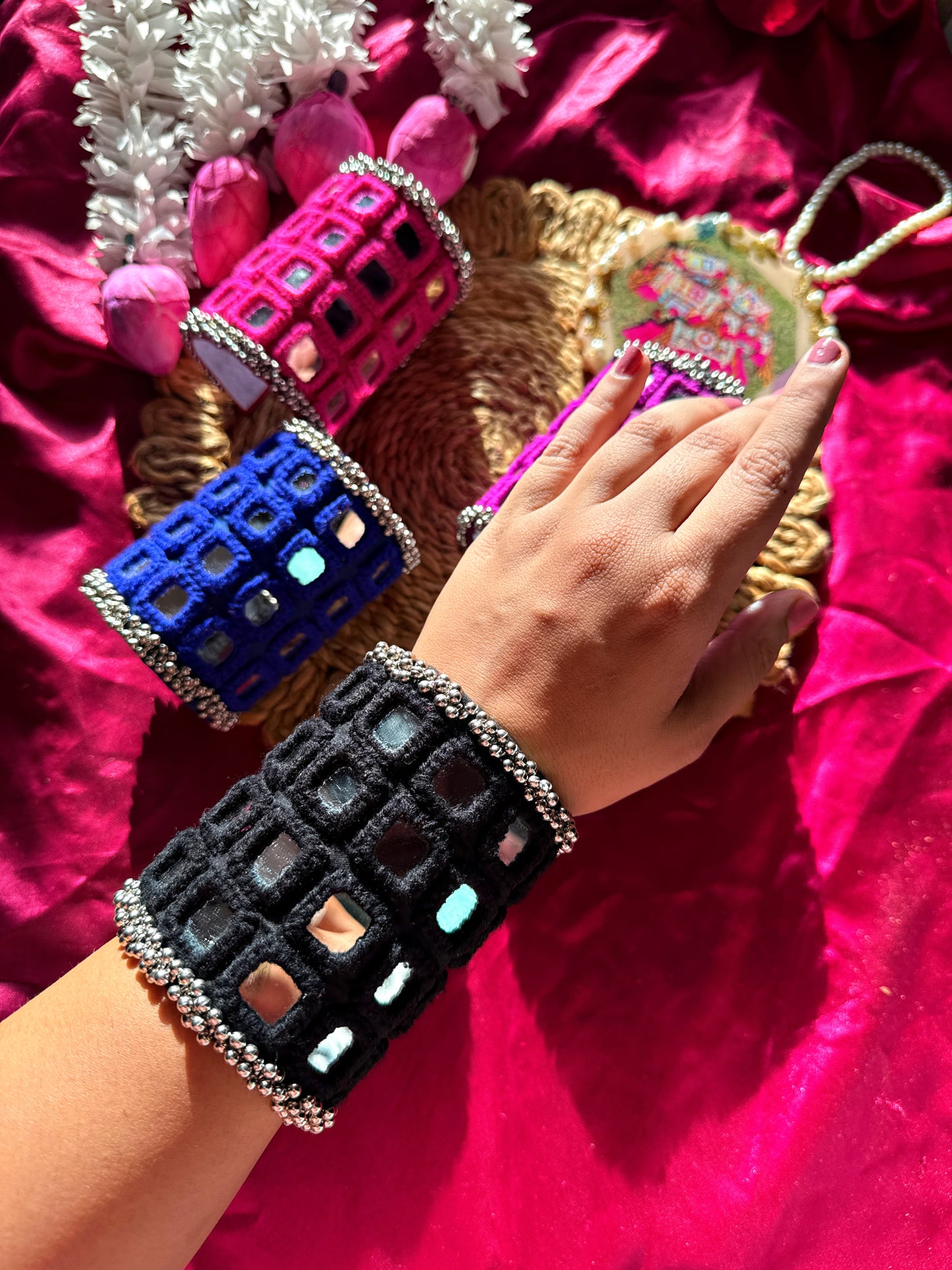 Navratri Mirror kada