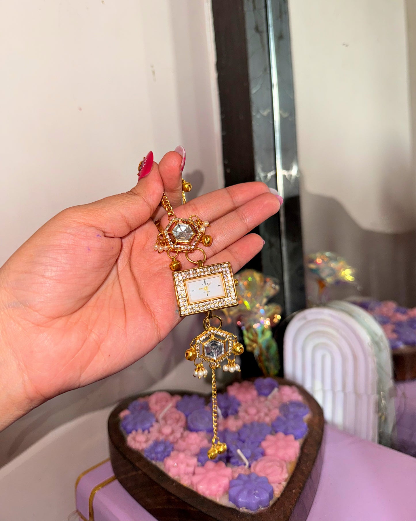 VANYA- kundan watch ✨