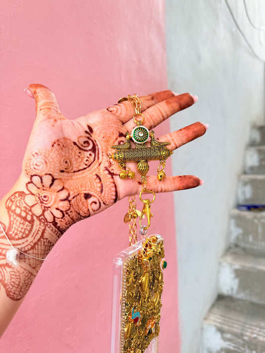 PEONE - Golden CHARM phone cover ✨🪷