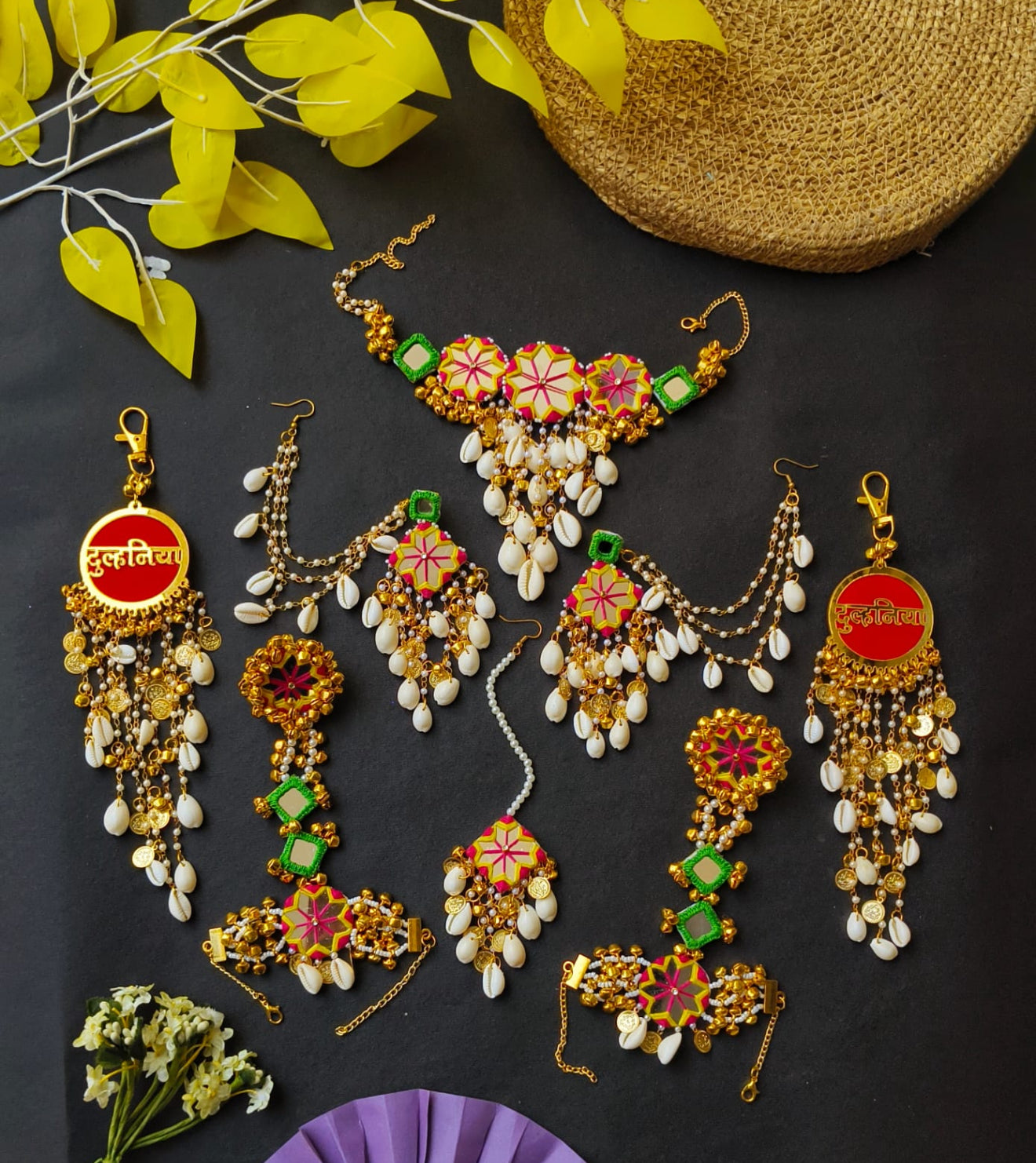 DULHAN HALDI SPECIAL JEWELLERY SET ✨