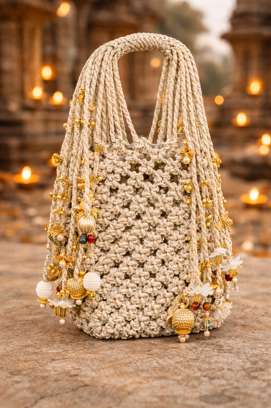 AASHWINI- tassel phone bag ✨