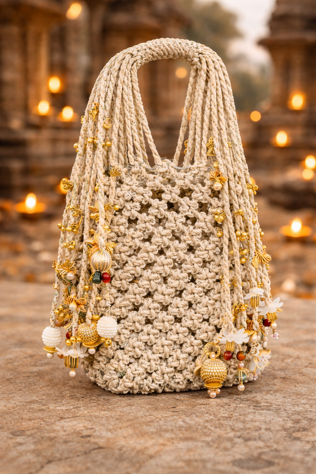 AASHWINI- tassel phone bag ✨