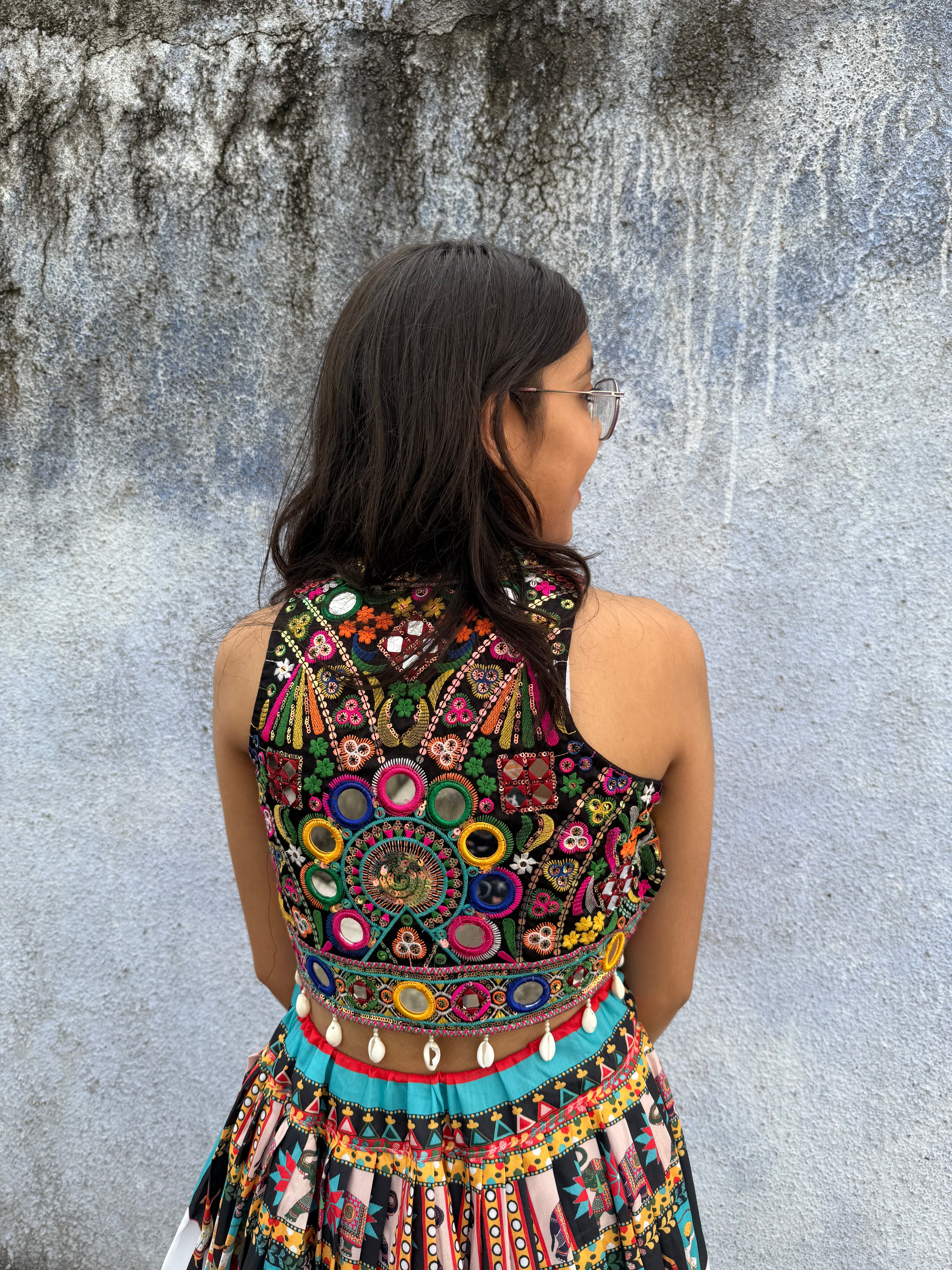 KANCHI- Mirror work blouse ✨