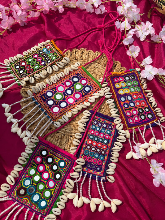 Navratri Mirrored Necklace