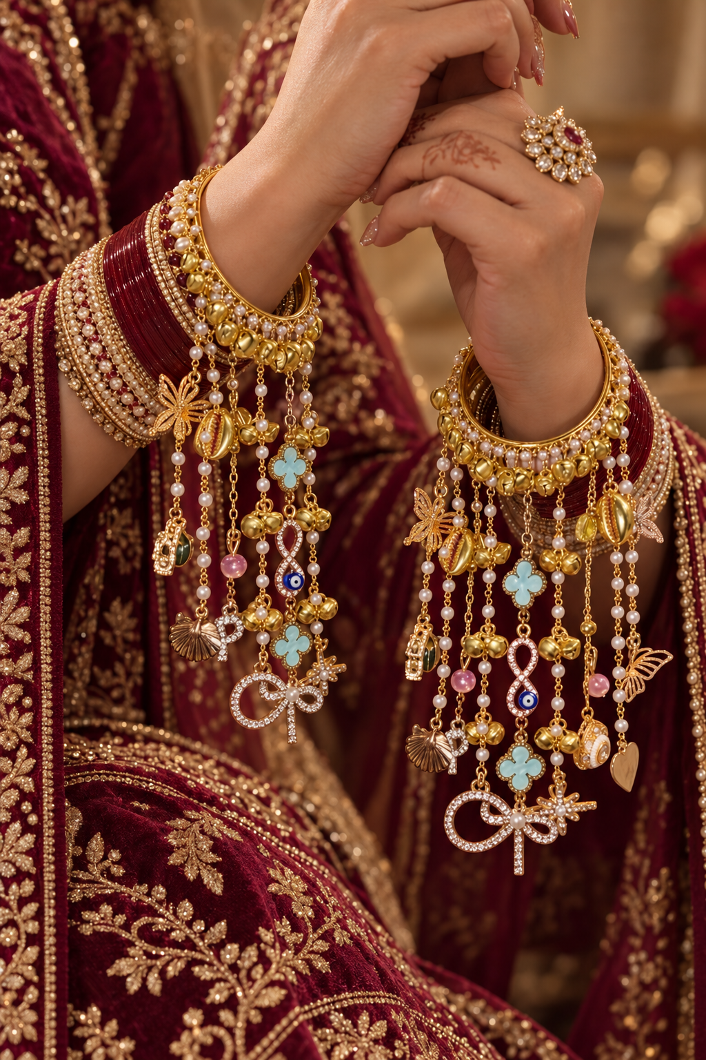 Charm and initial kaleerein
