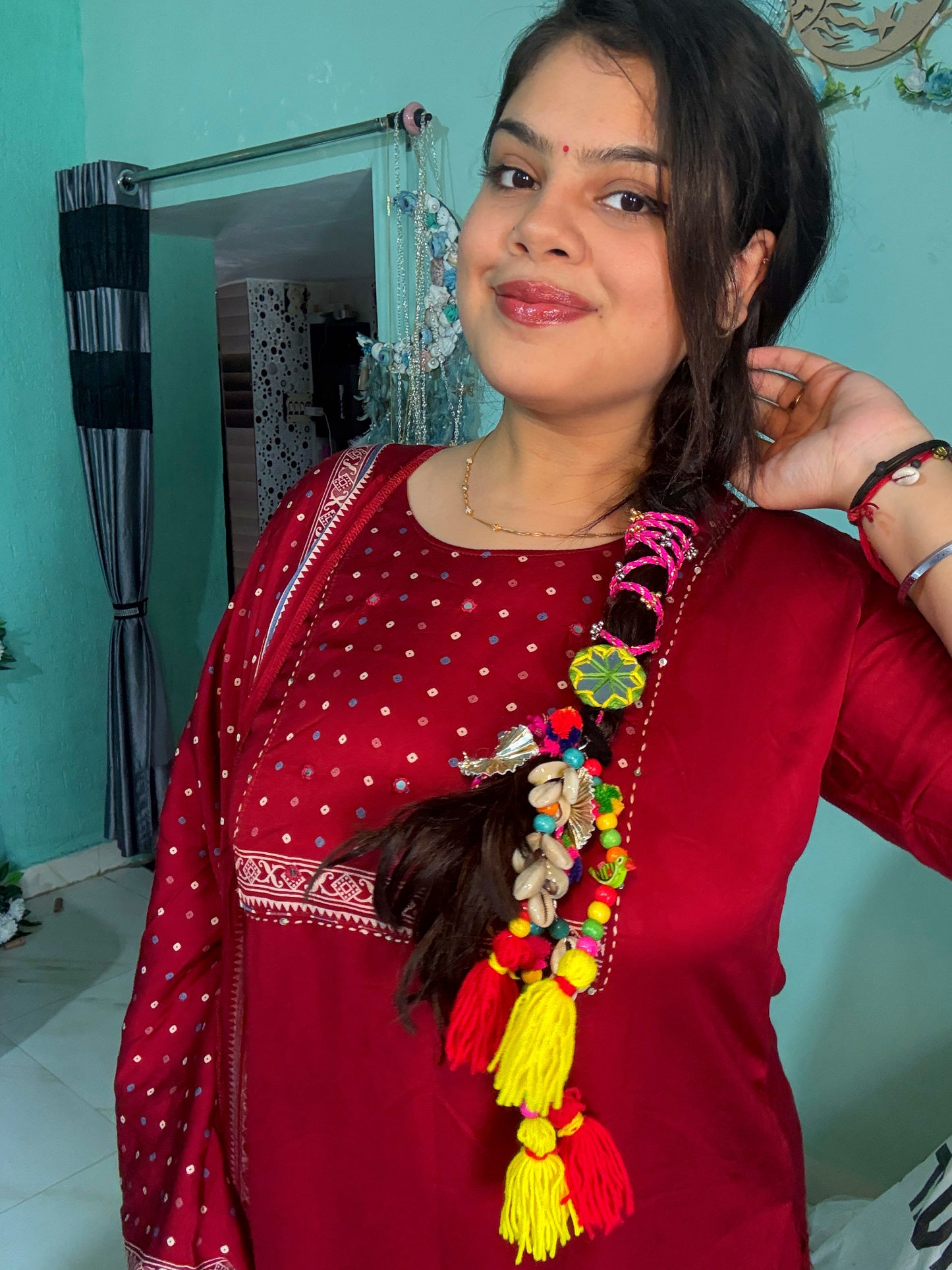 LEHER - DESI GYPSY STYLE PARANDI ✨