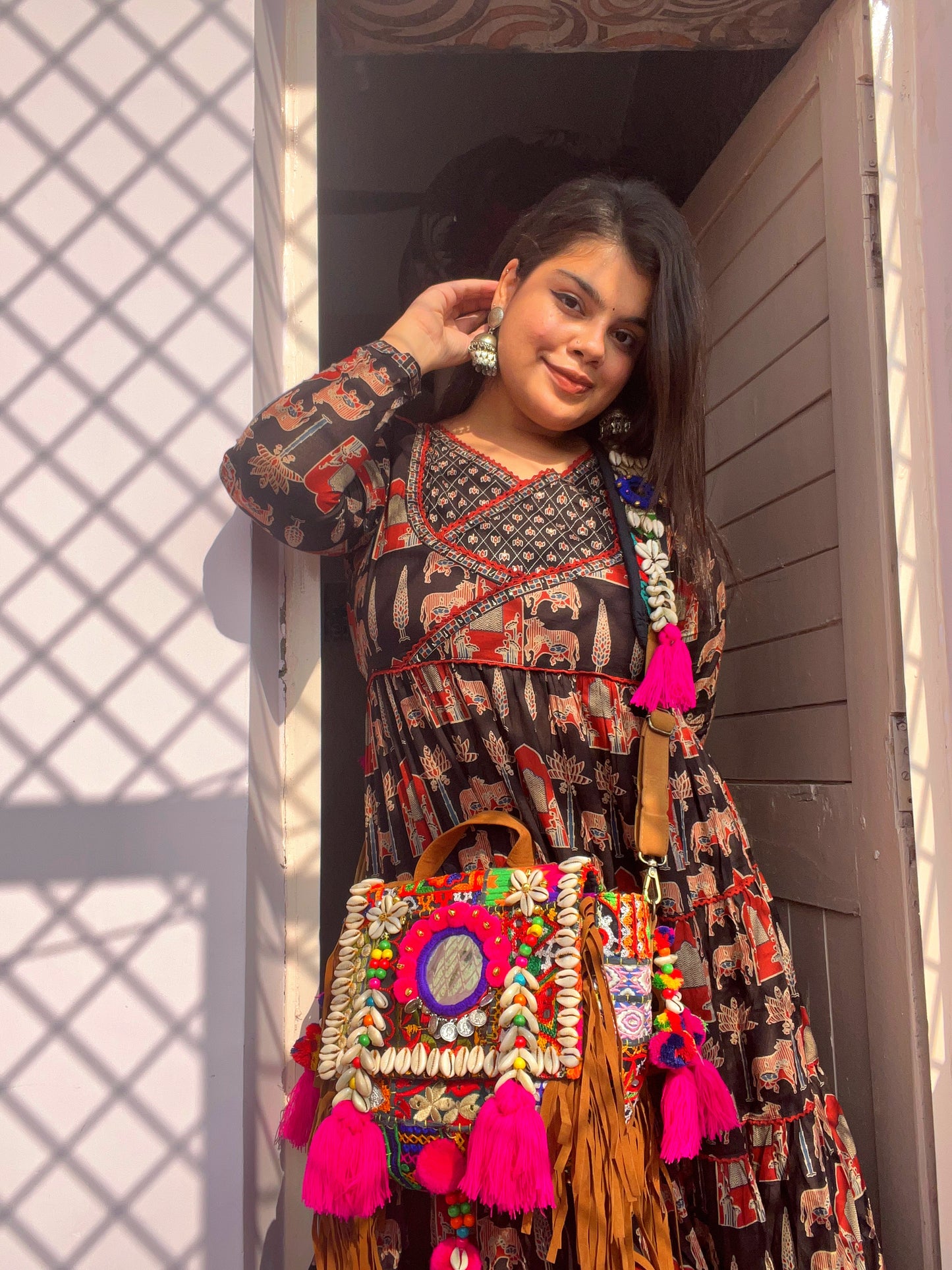 Ambarsariyaa Big Size Boho bag ✨