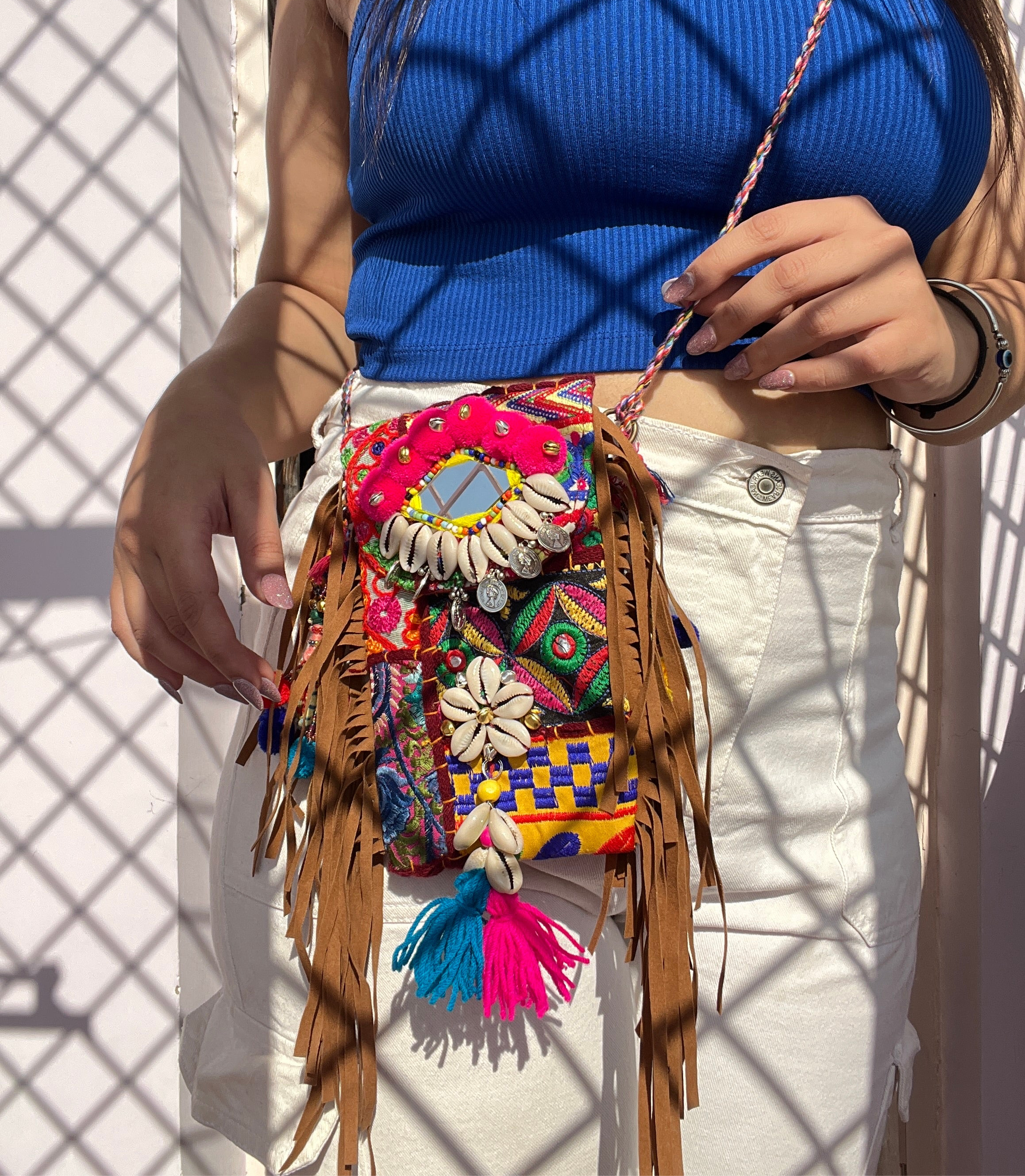TANYA- Boho phone sling