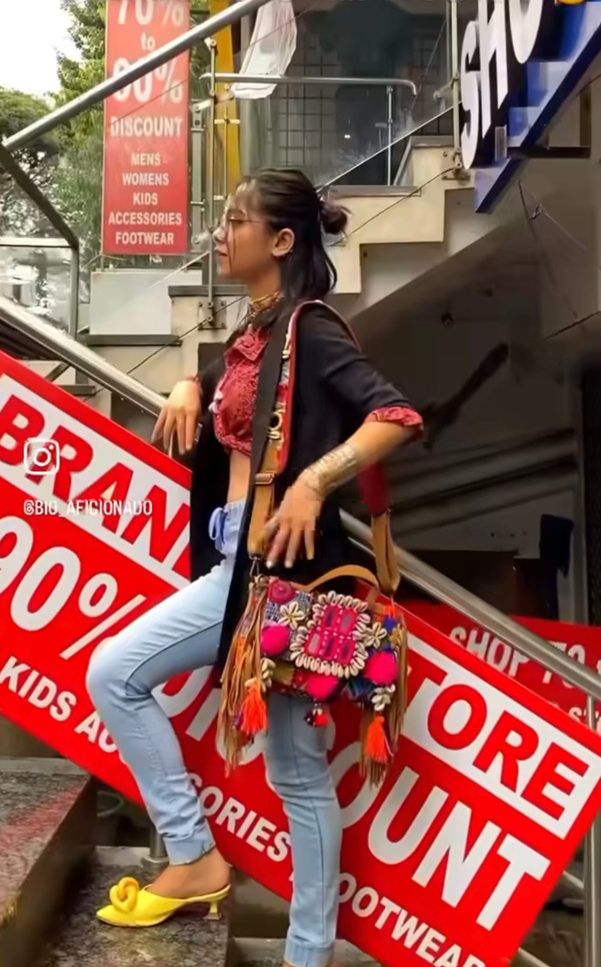 SIYA Mirror Boho bag