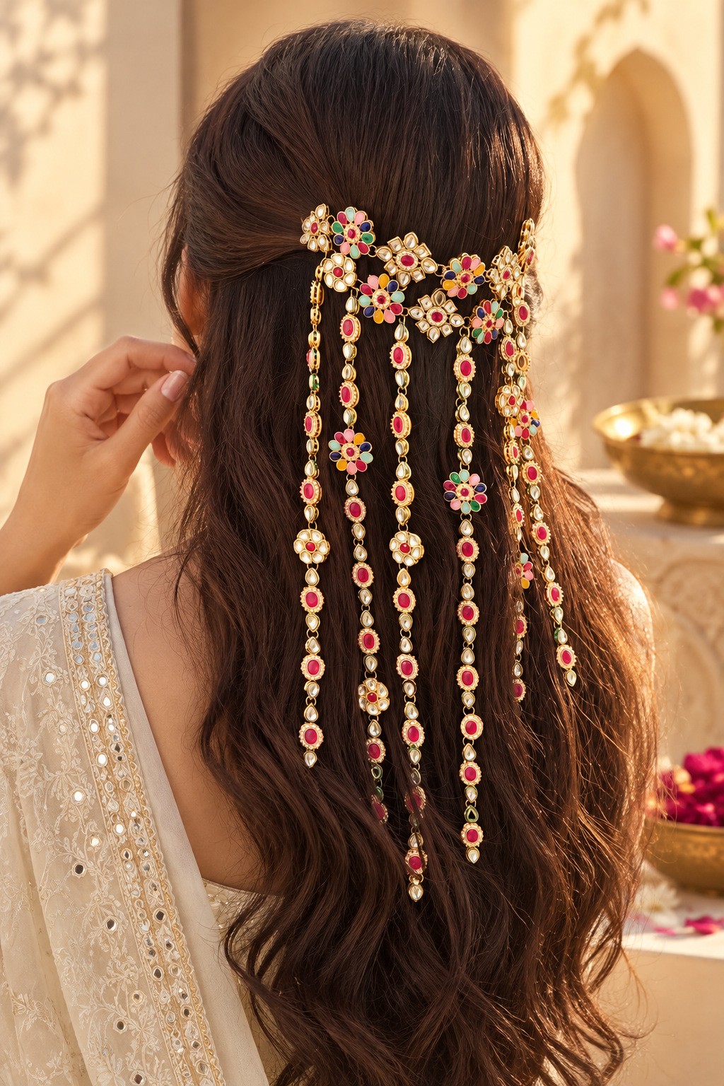 Phooljhadi hair accessory