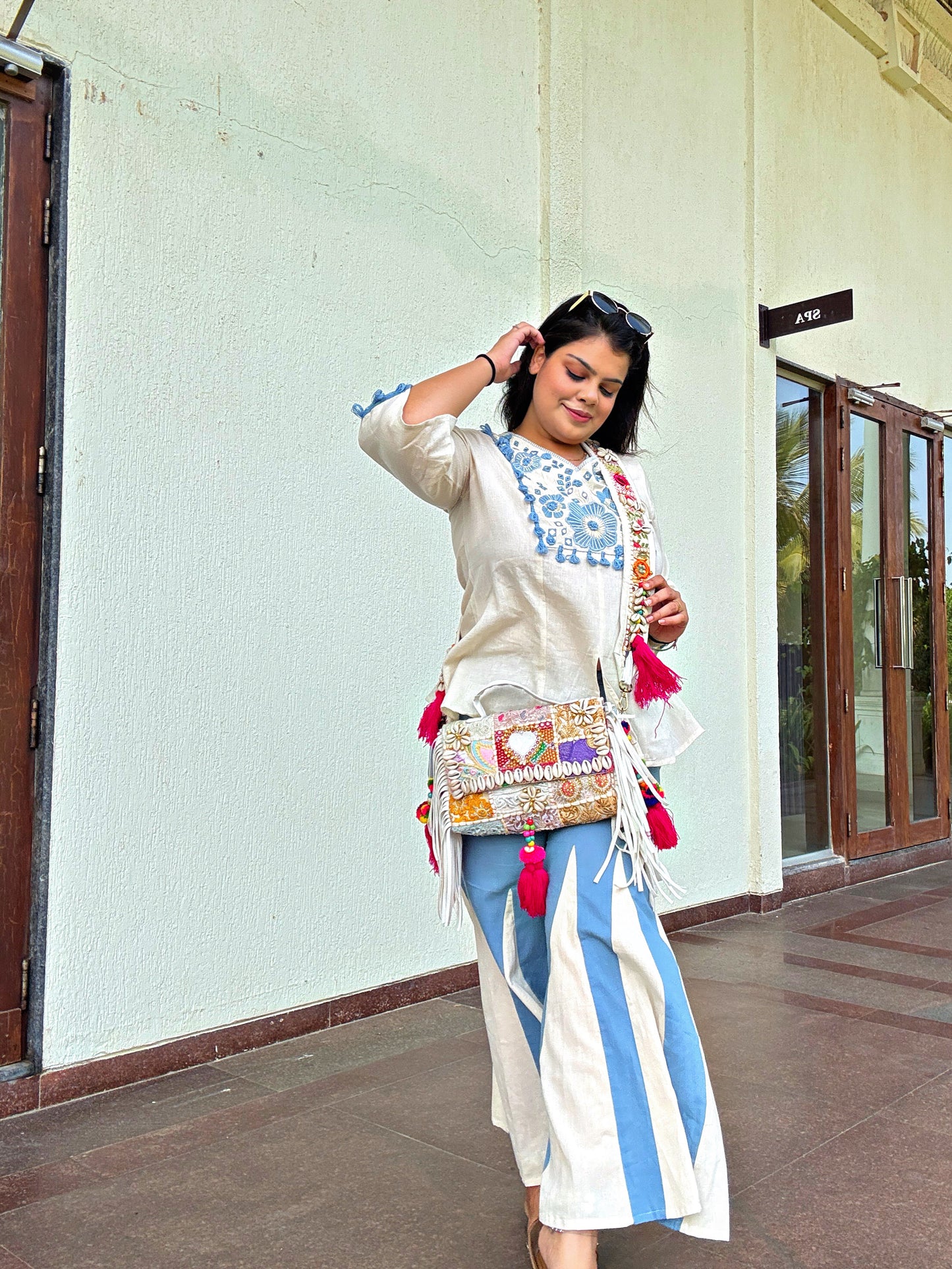 “BOHO-AMORE”- pinteresty Sling bag 🌷🦢