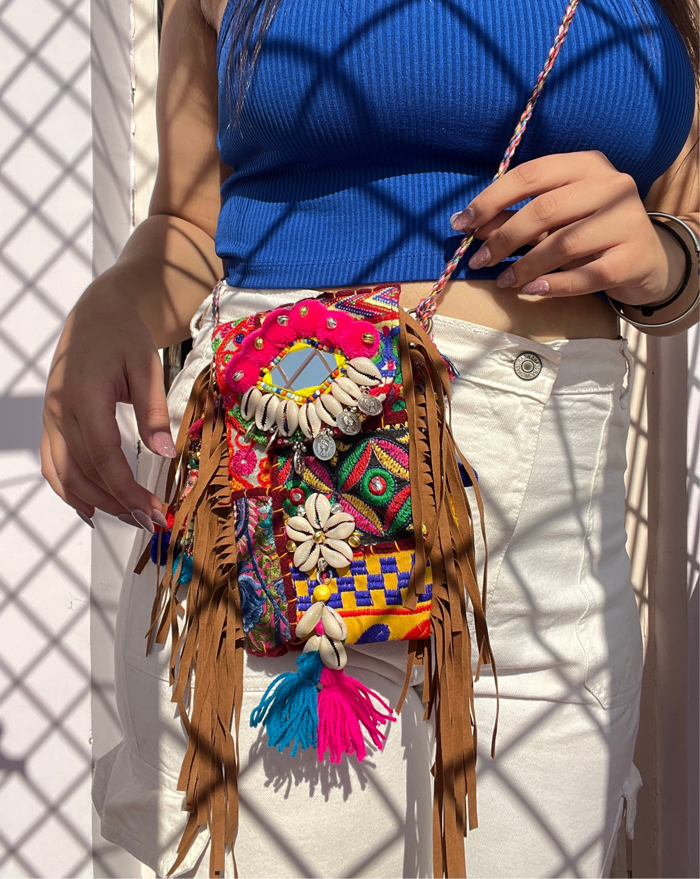 TANYA- Boho phone sling