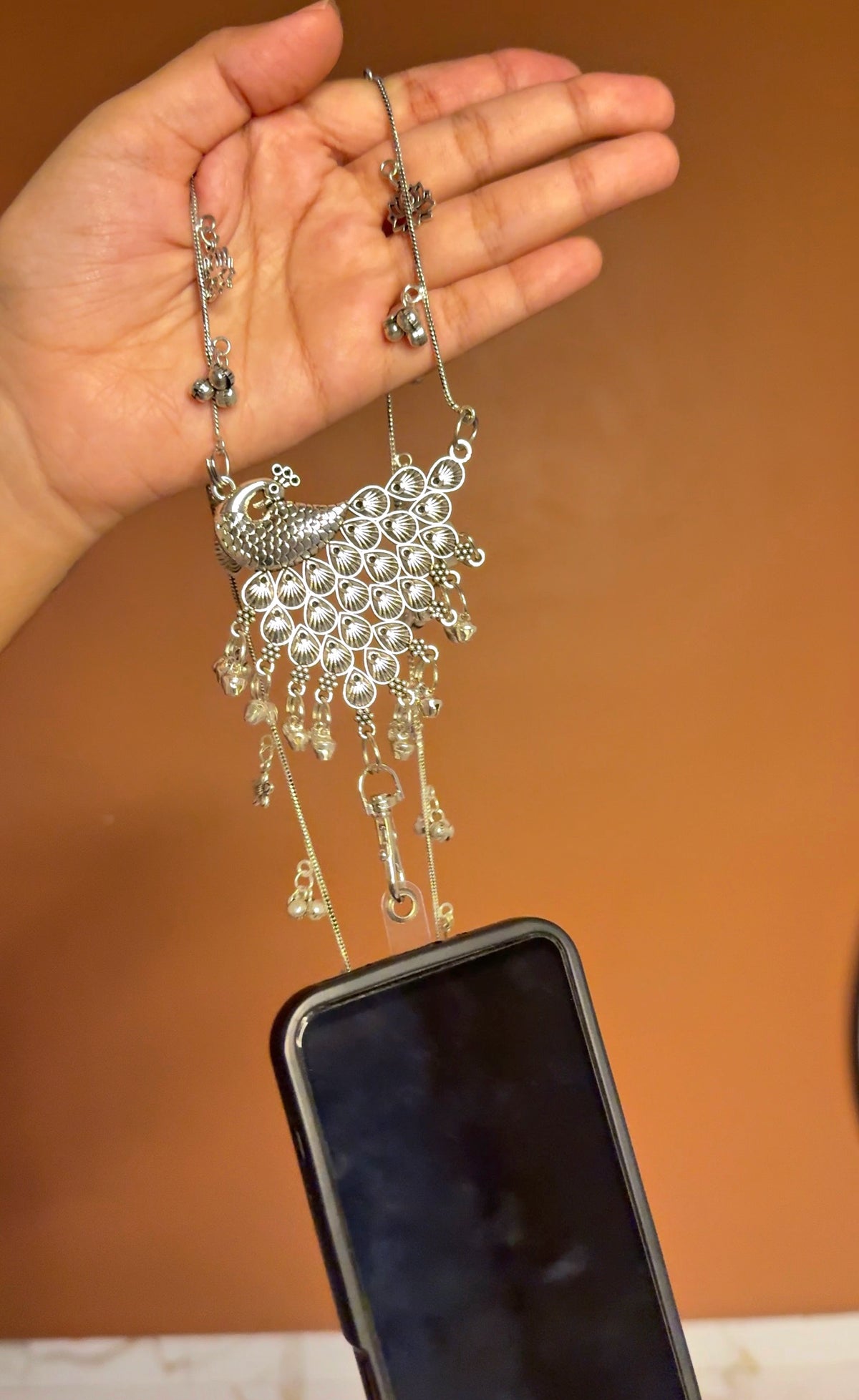 Kashmiri style phone sling
