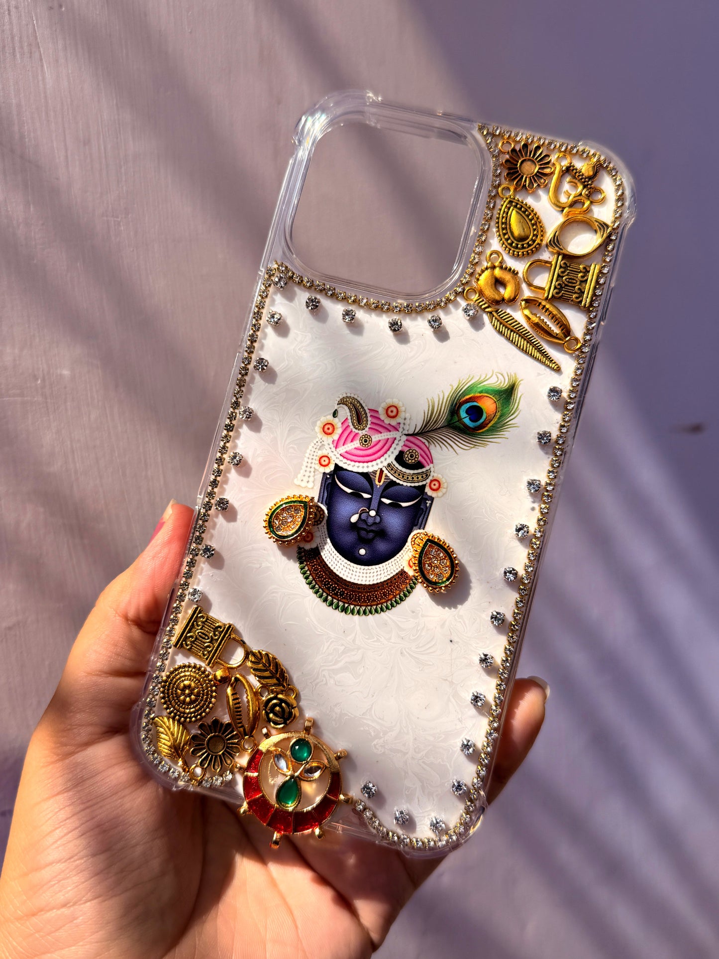 SHREENATHJI PHONE COVER 🦚