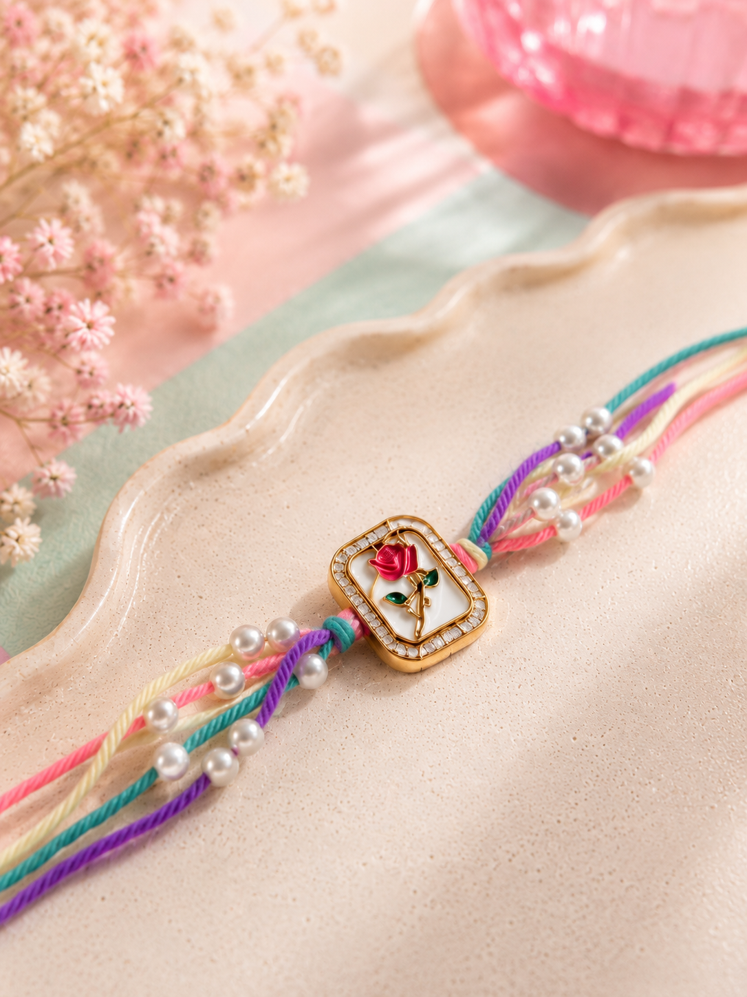 Pinteresty Rose Rakhi