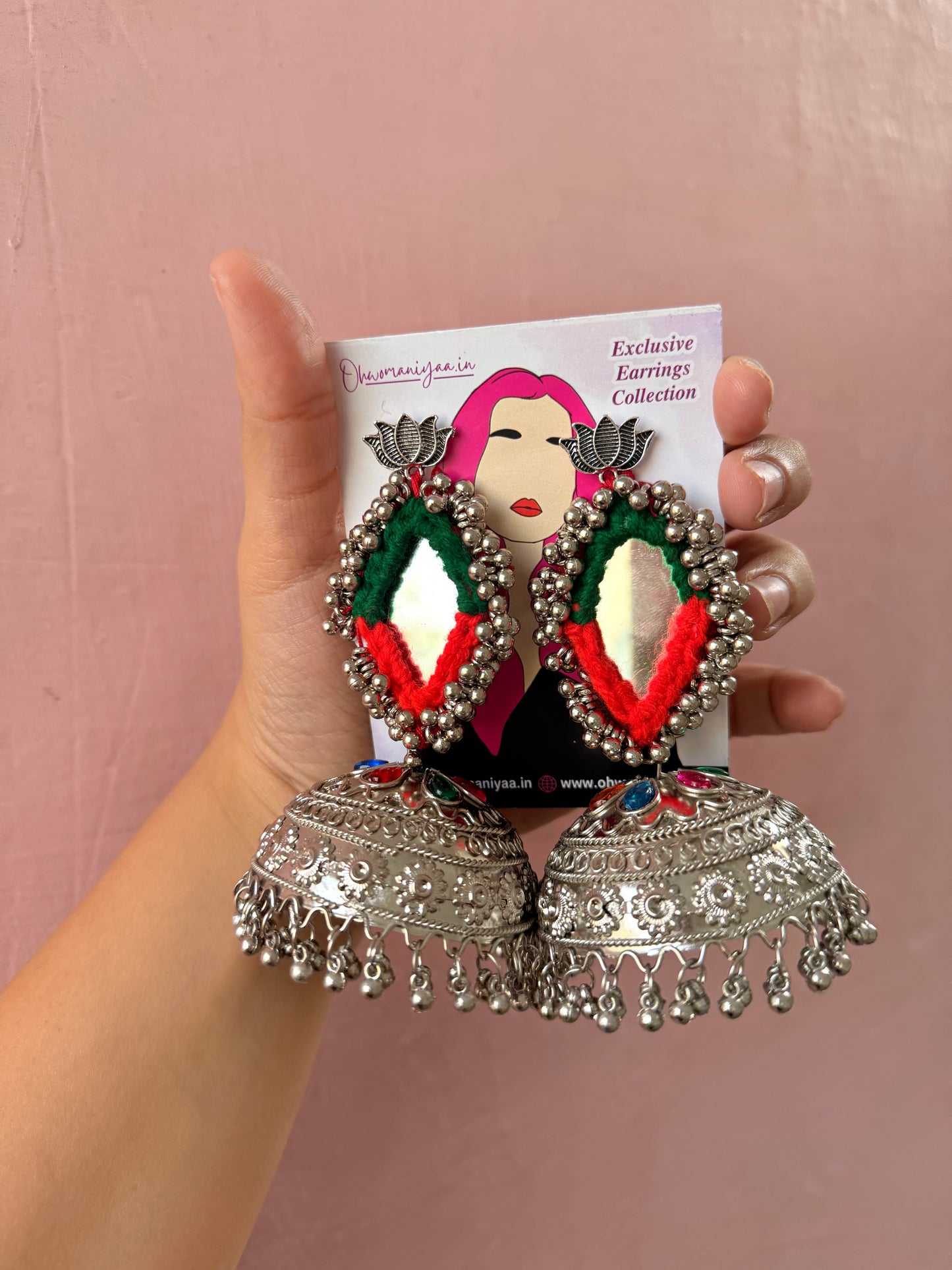 Amreez jhumka earrings ✨