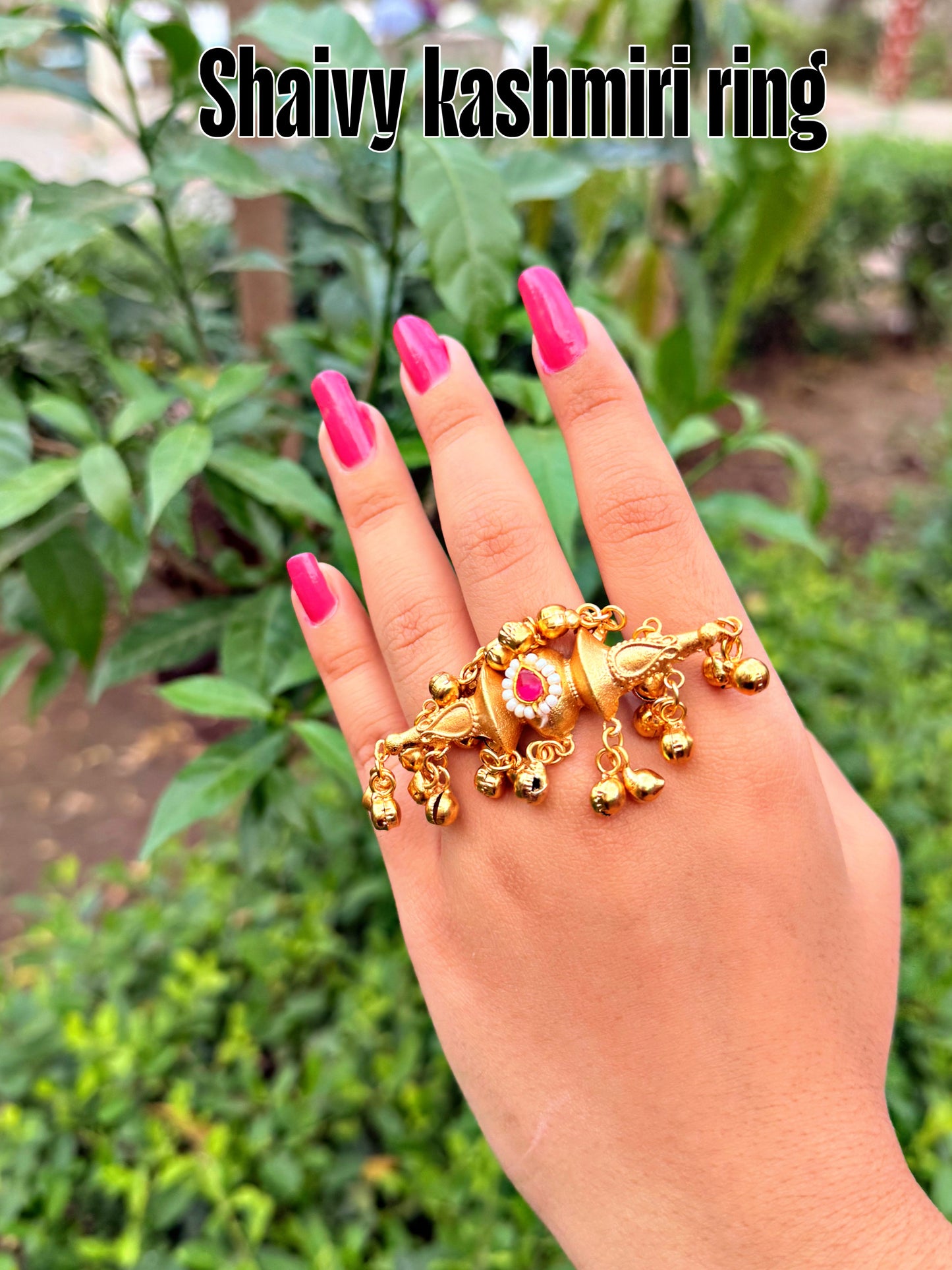 Shaivy - kashmiri ring