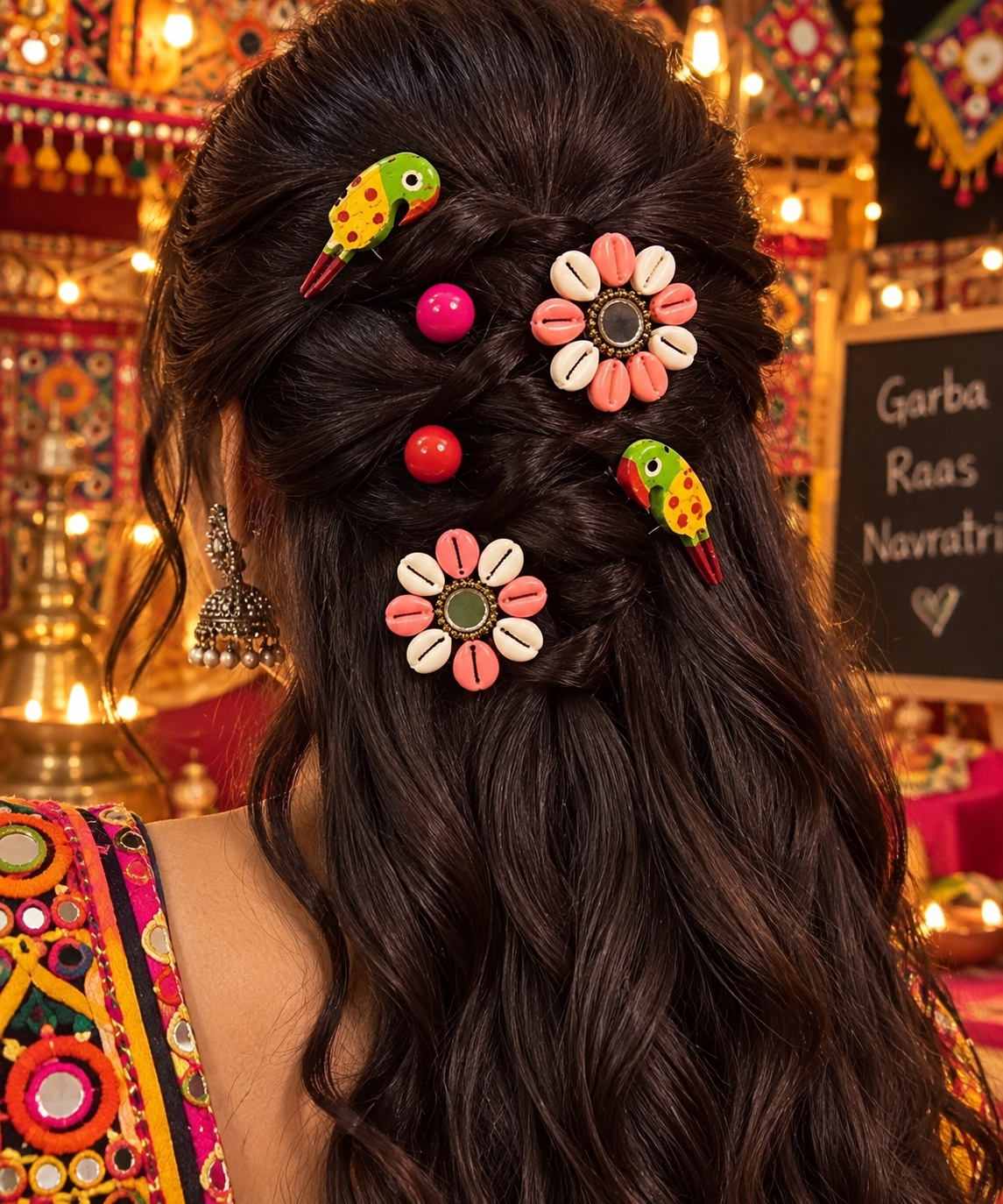 Navratri pin set of 6 -01