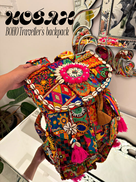 KOŚAH - Boho traveller’s backpack ✨🎒