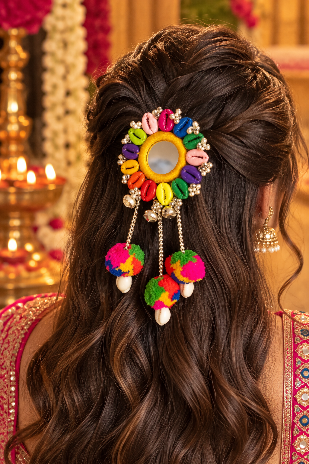 Minni hair brooch