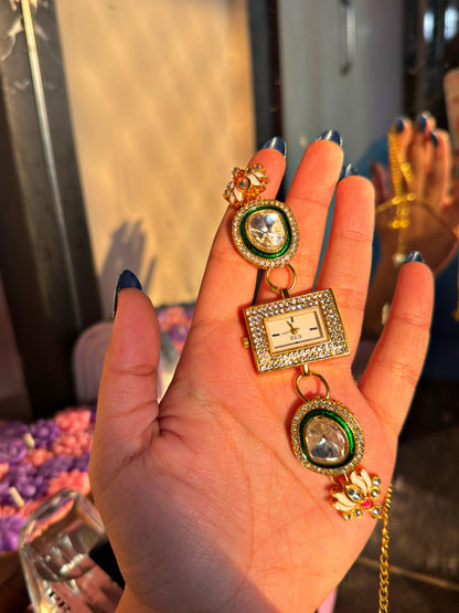 Kaikeyi Polki style watch ✨