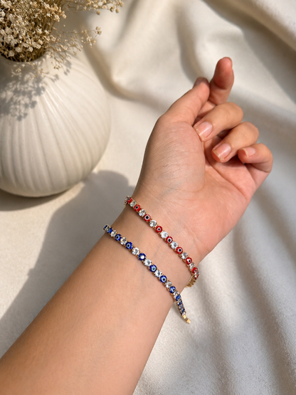 Eye for eye bracelet style rakhi