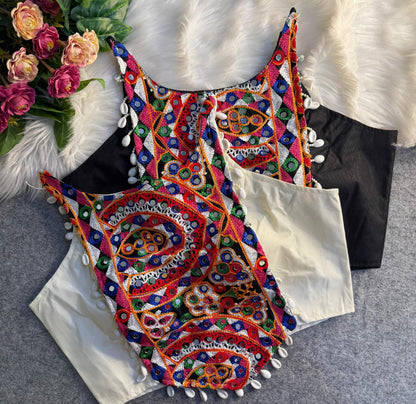 KUTCHI KALAKARI - Bustier top