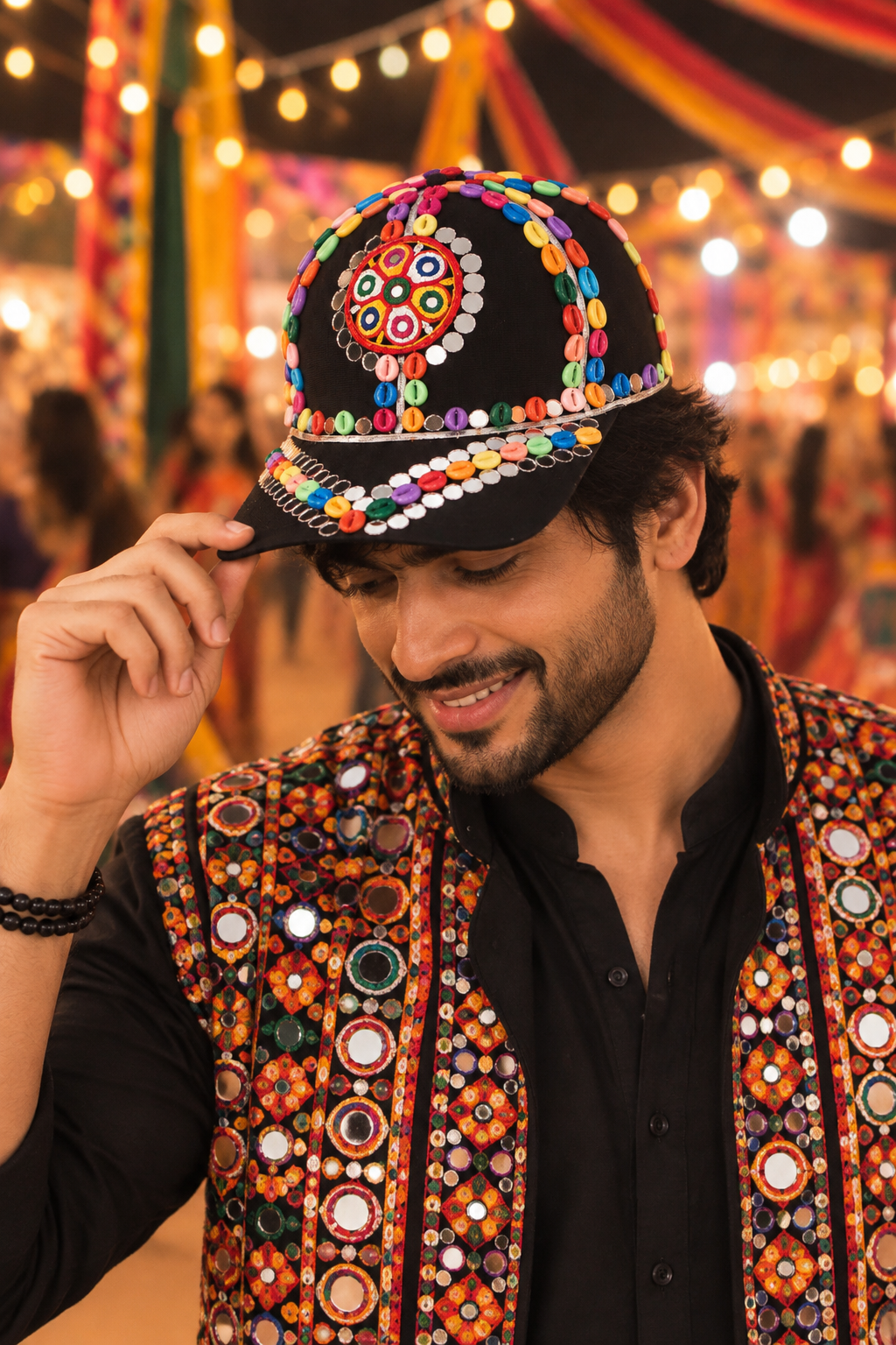 Navratri Cap (design 02)