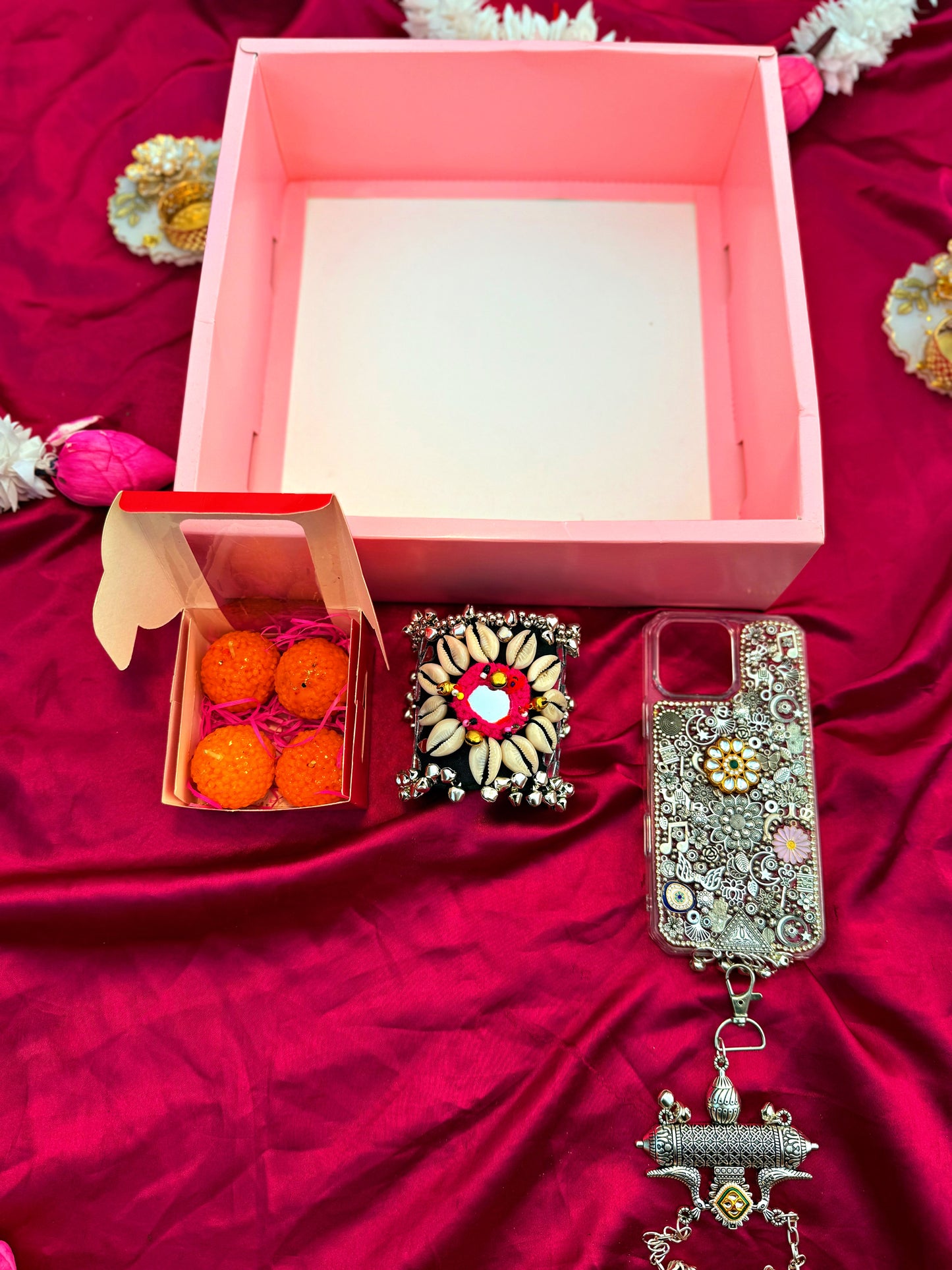 BOHO CHARM PHONE COVER (customise iphone/ android phone model)  ✨