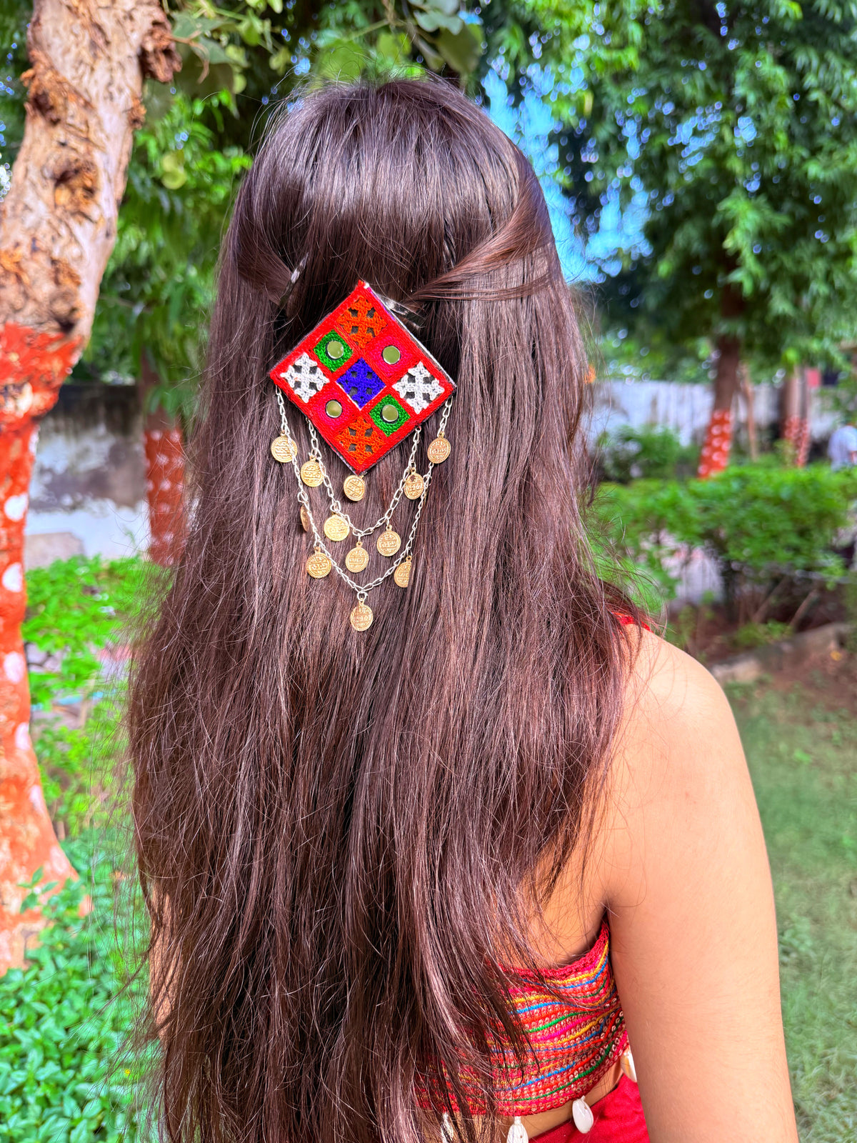 Titli hair brooch