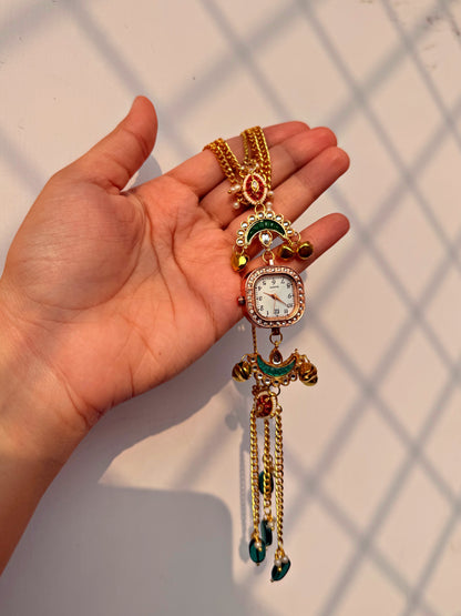 SANJIVANI WATCH - rose gold curved dial