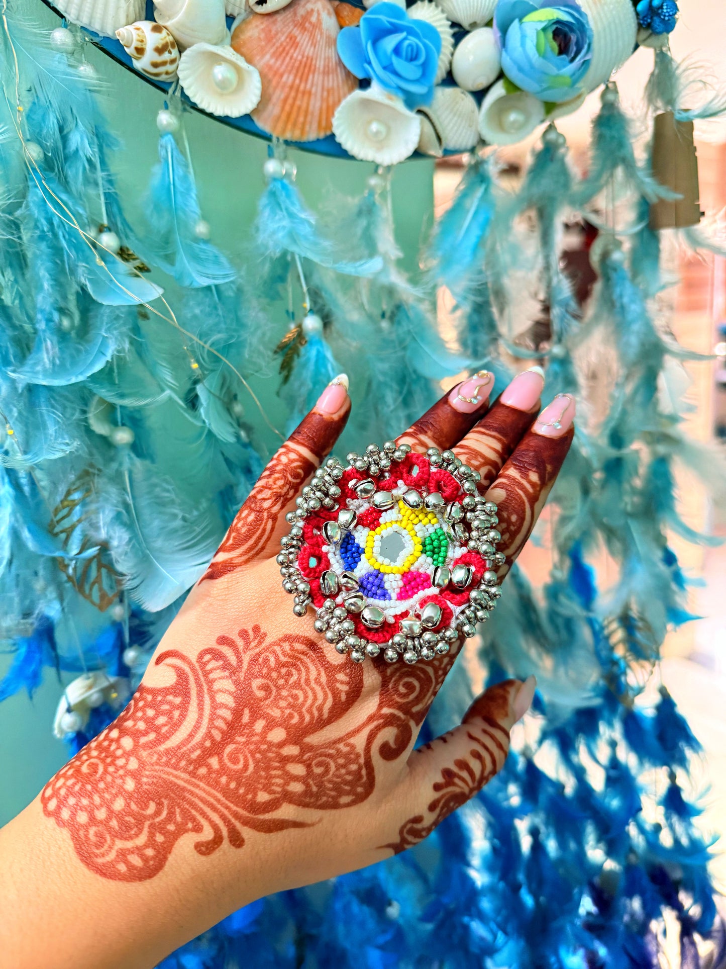 NAZIYA- STATEMENT RING (MULTI)