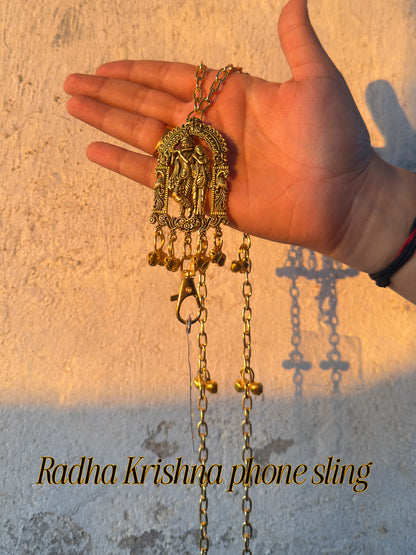 RADHA KRISHNA PHONE SLING ✨