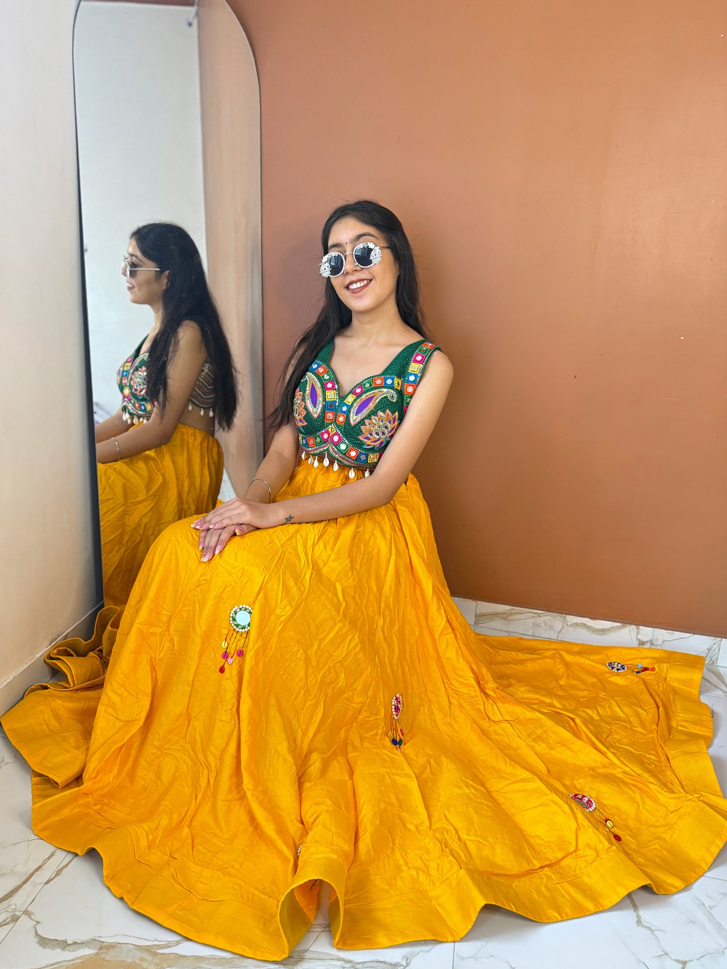 Hirali - chaniya and choli set ✨