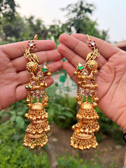 MAYURI- kashmiri Earrings ✨