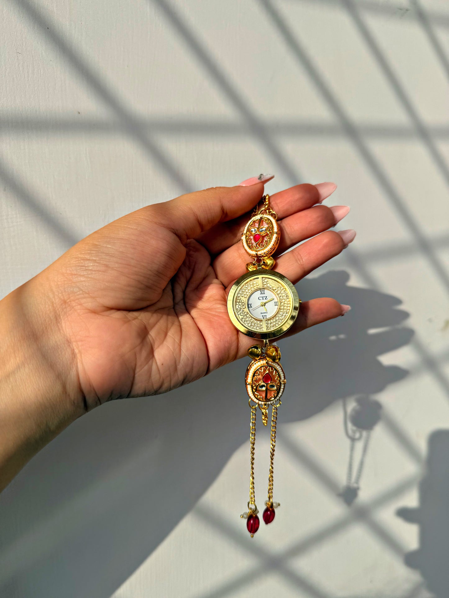 NIHARIKA - ethnic kundan watch ✨