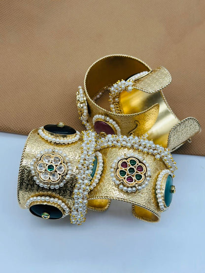 BRASS FUSION STYLE KADA (single)