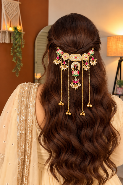 Meher hair brooch